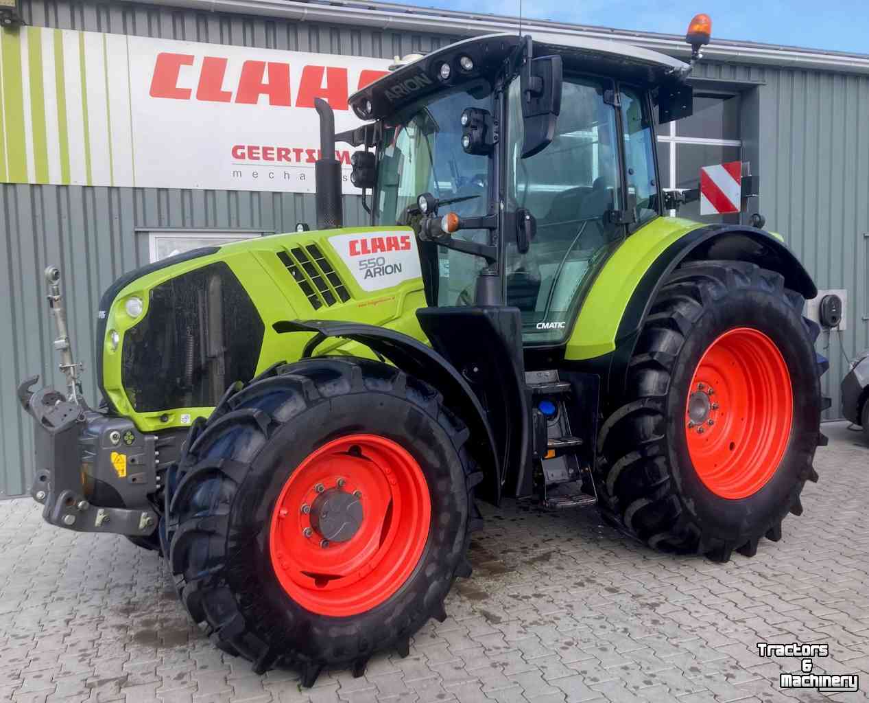 Tractors Claas Arion 550 C-Matic CIS+