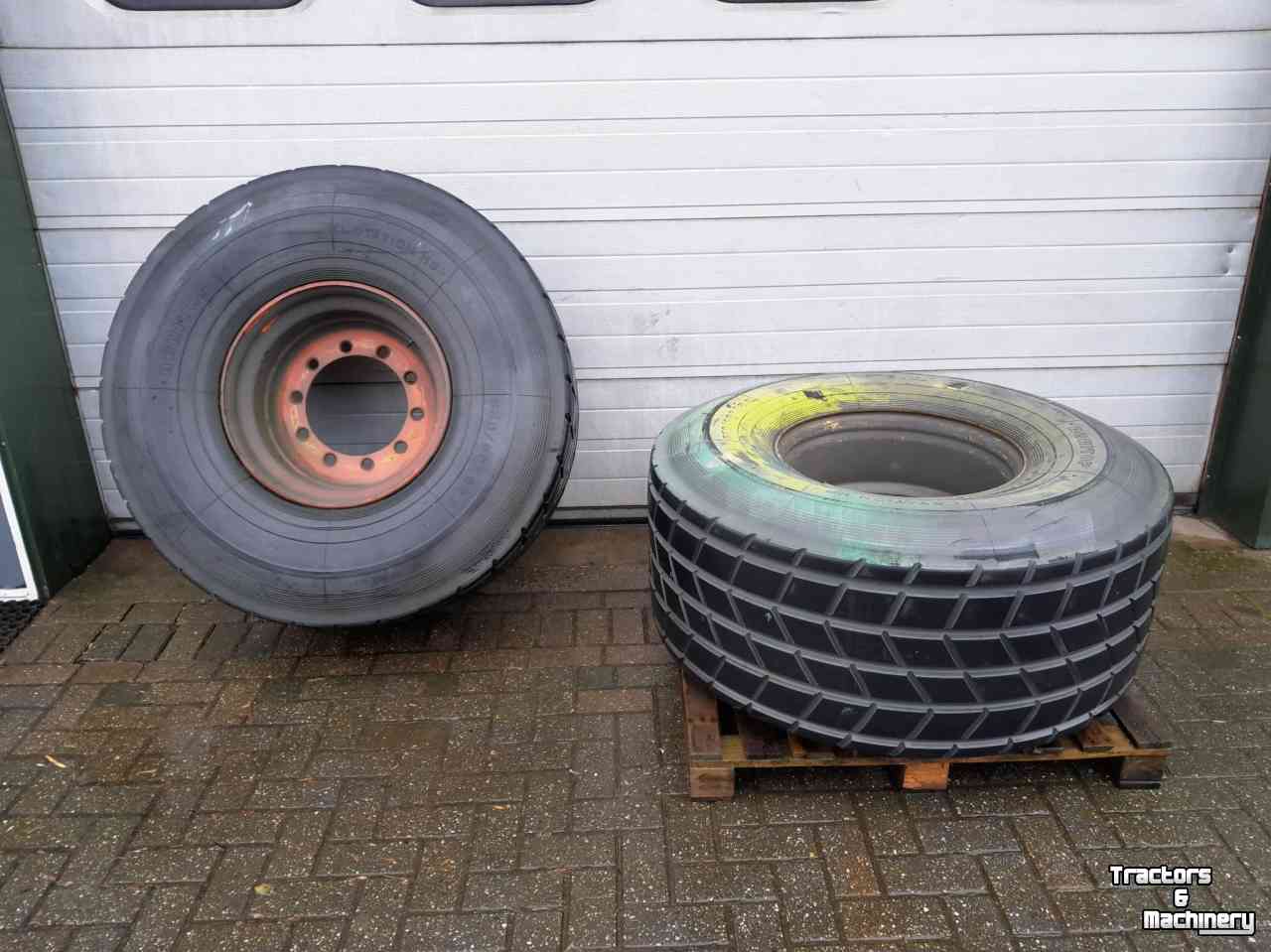 Wheels, Tyres, Rims & Dual spacers  550/60Xr22,5 wiel