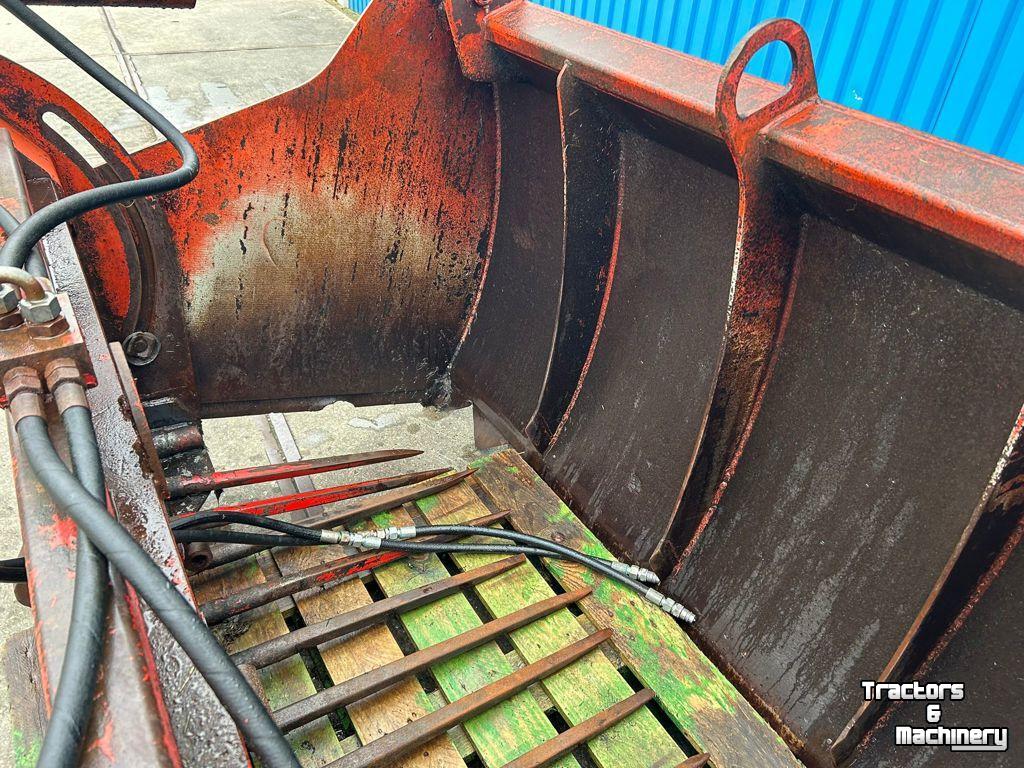Silage cutting bucket Redrock 200 Kuilhapper Q-Fit