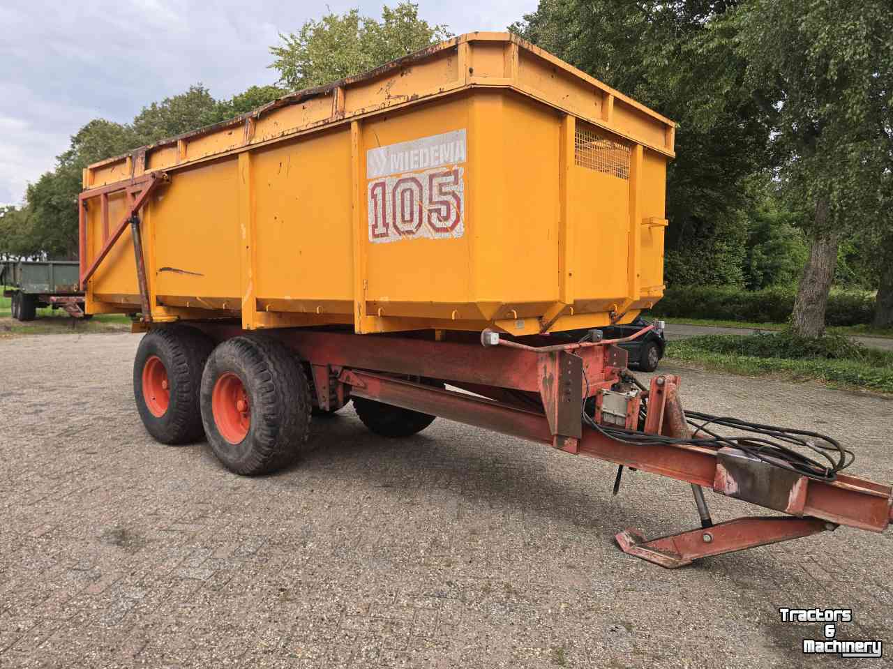 Dumptrailer Miedema 105 kipper