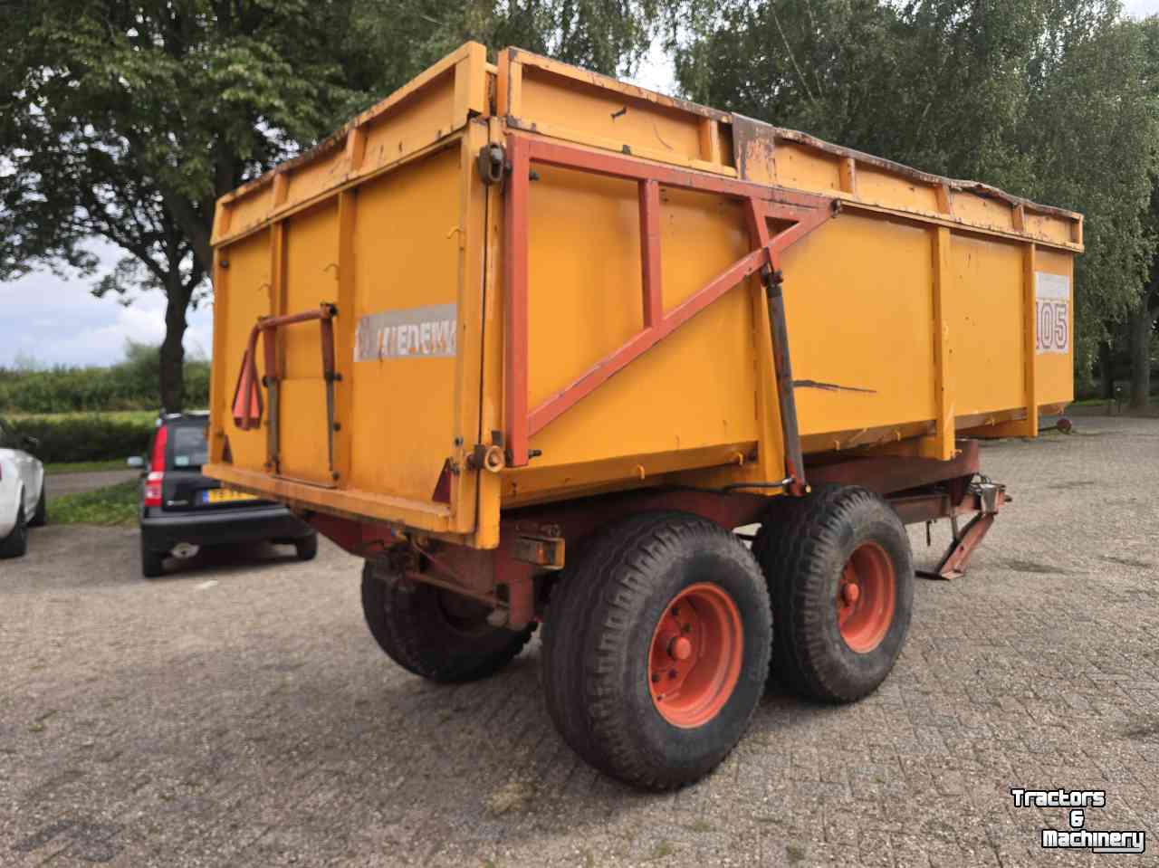 Dumptrailer Miedema 105 kipper