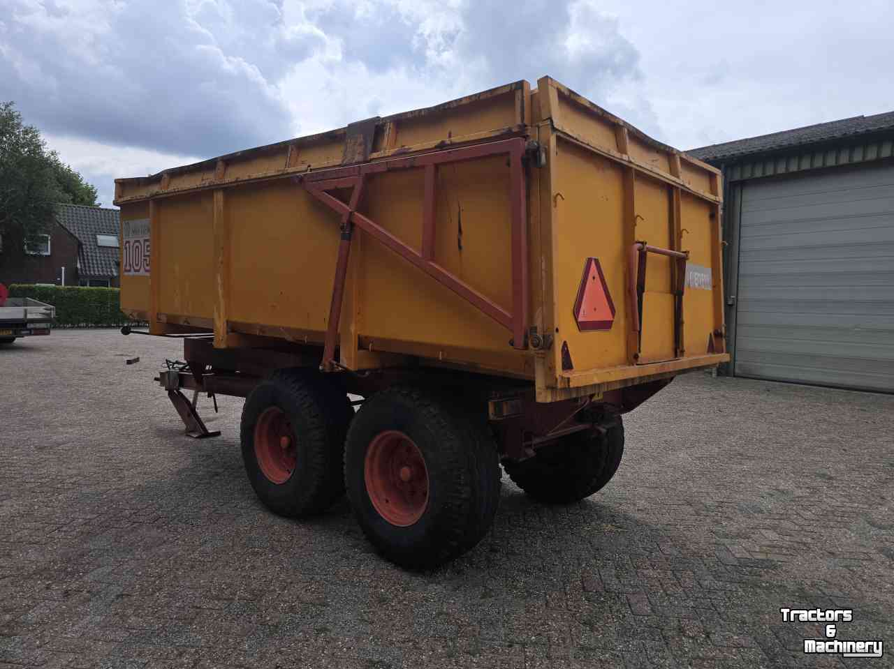 Dumptrailer Miedema 105 kipper