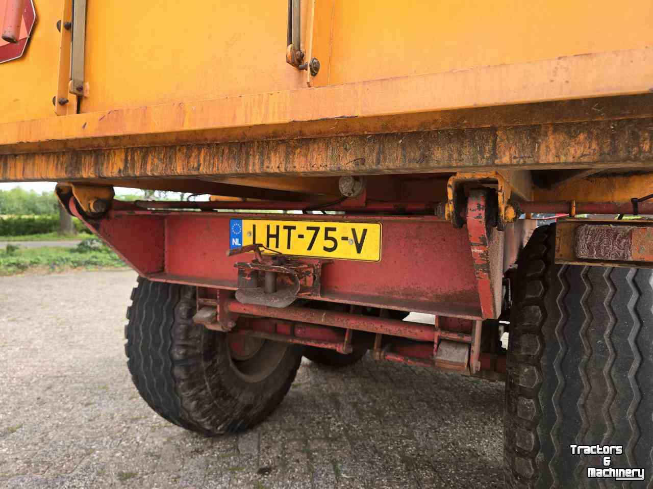Dumptrailer Miedema 105 kipper