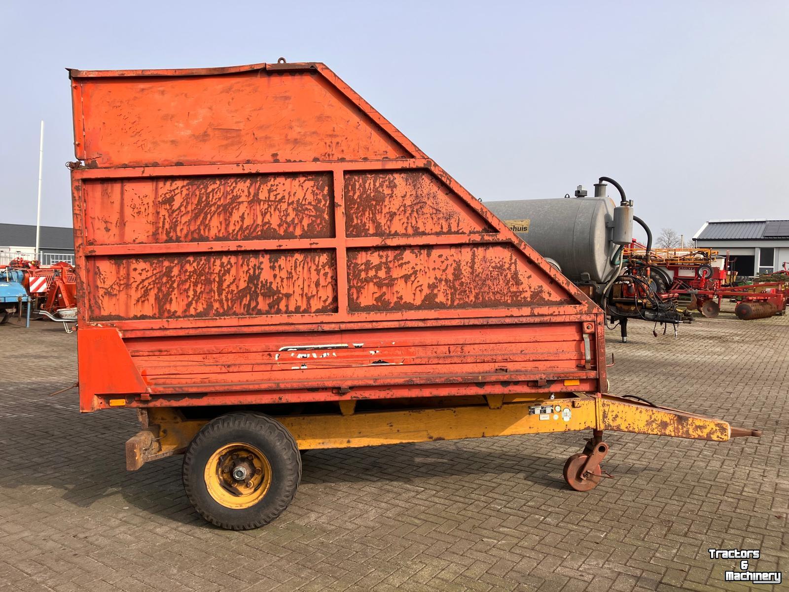 Dumptrailer Schuitemaker 4Tons kipper