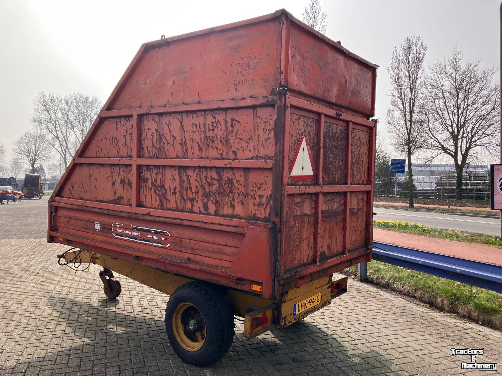 Dumptrailer Schuitemaker 4Tons kipper