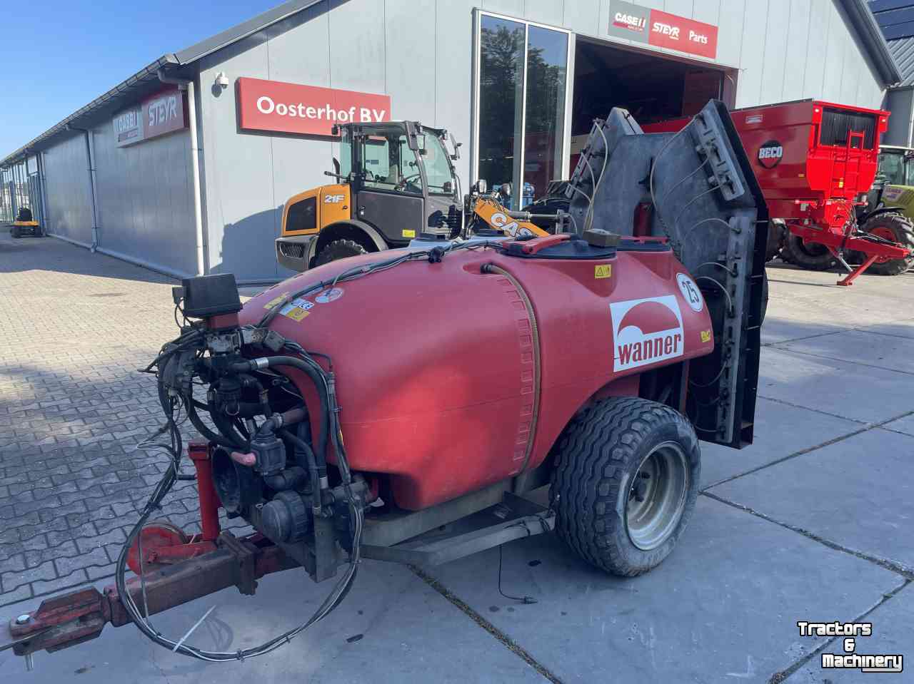 Orchard sprayer Wanner Boomgaard spuit met computer