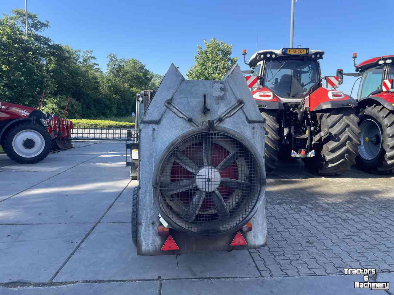 Orchard sprayer Wanner Boomgaard spuit met computer
