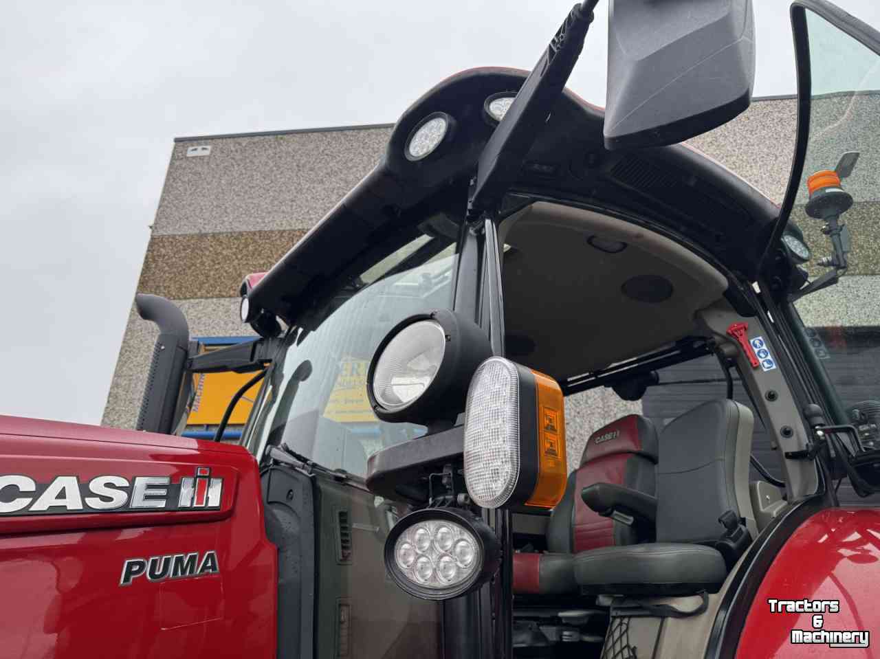 Tractor Case-IH Puma 240AFS CVX vario Fronthef Hydr rem Lucht GPS