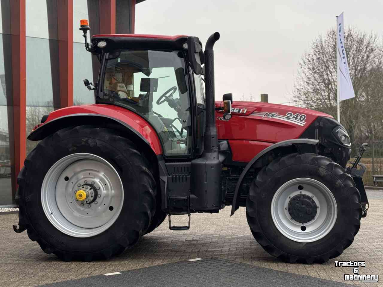 Tractor Case-IH Puma 240AFS CVX vario Fronthef Hydr rem Lucht GPS