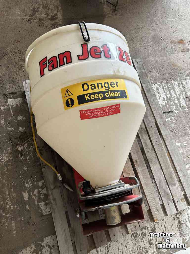 Granulate spreader  Fan Jet 28 strooier ( fijn zaden, granulaten, enz)