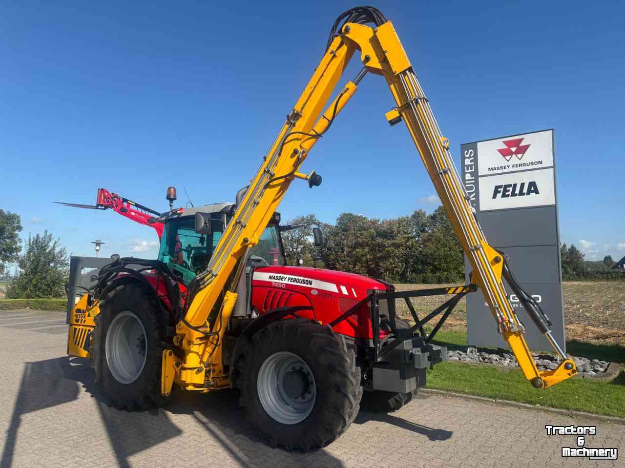 Tractor Massey Ferguson 7480 Dyna-VT