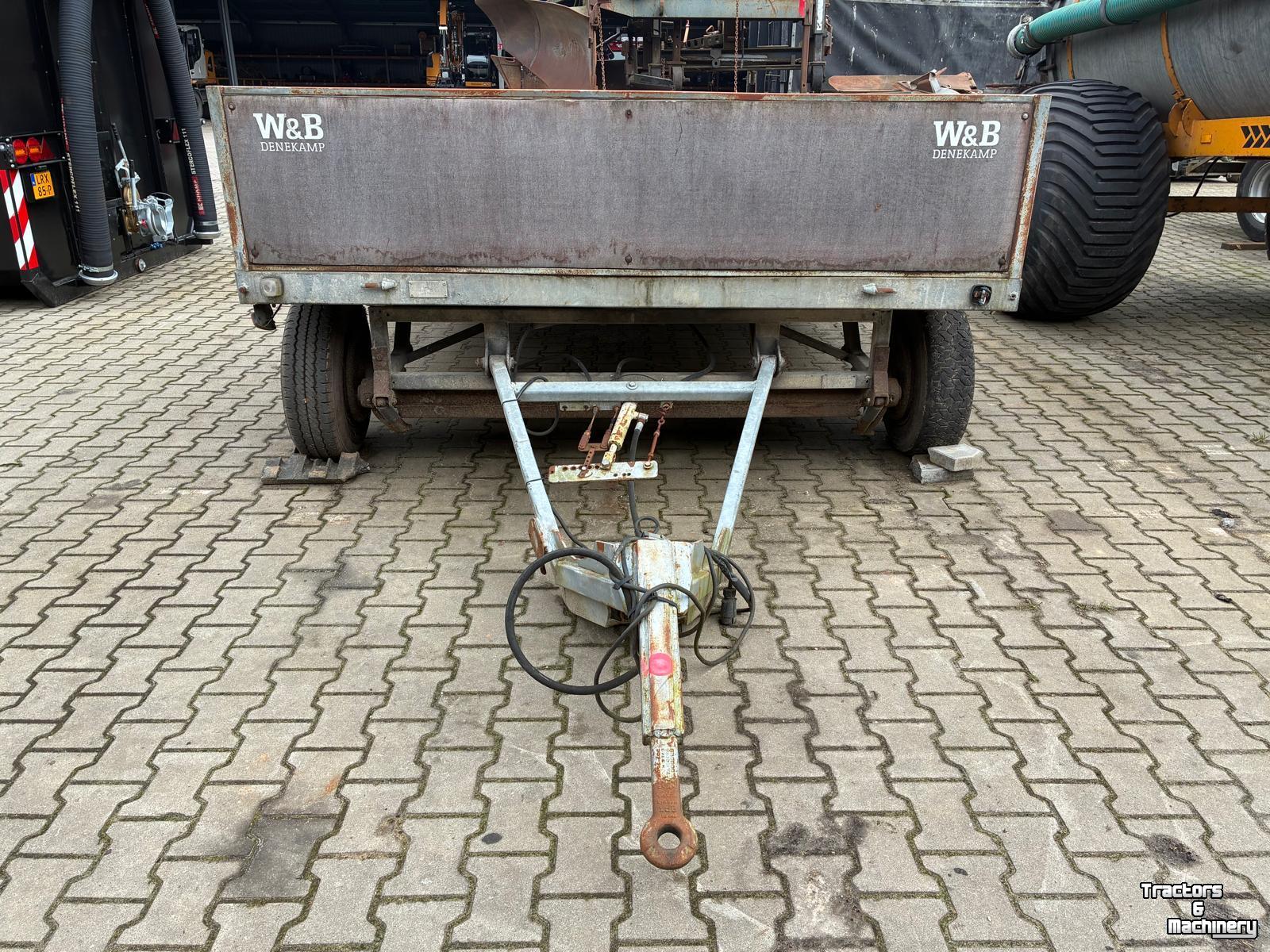 Livestock trailer  Plattewagen/aanhanger