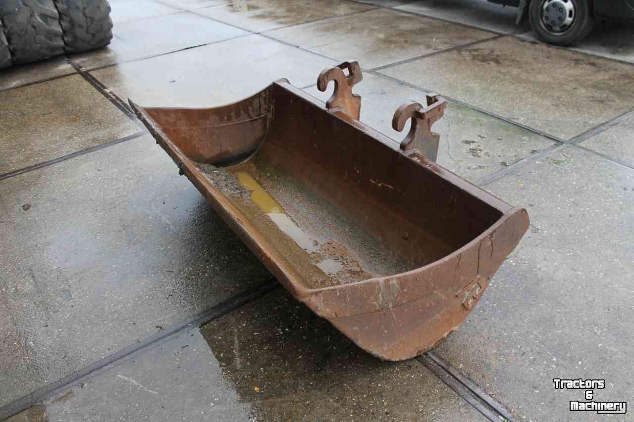 Excavator buckets Pladdet Slotenbak 180 cm CW20/30 QT omkeeroren brede graafbak