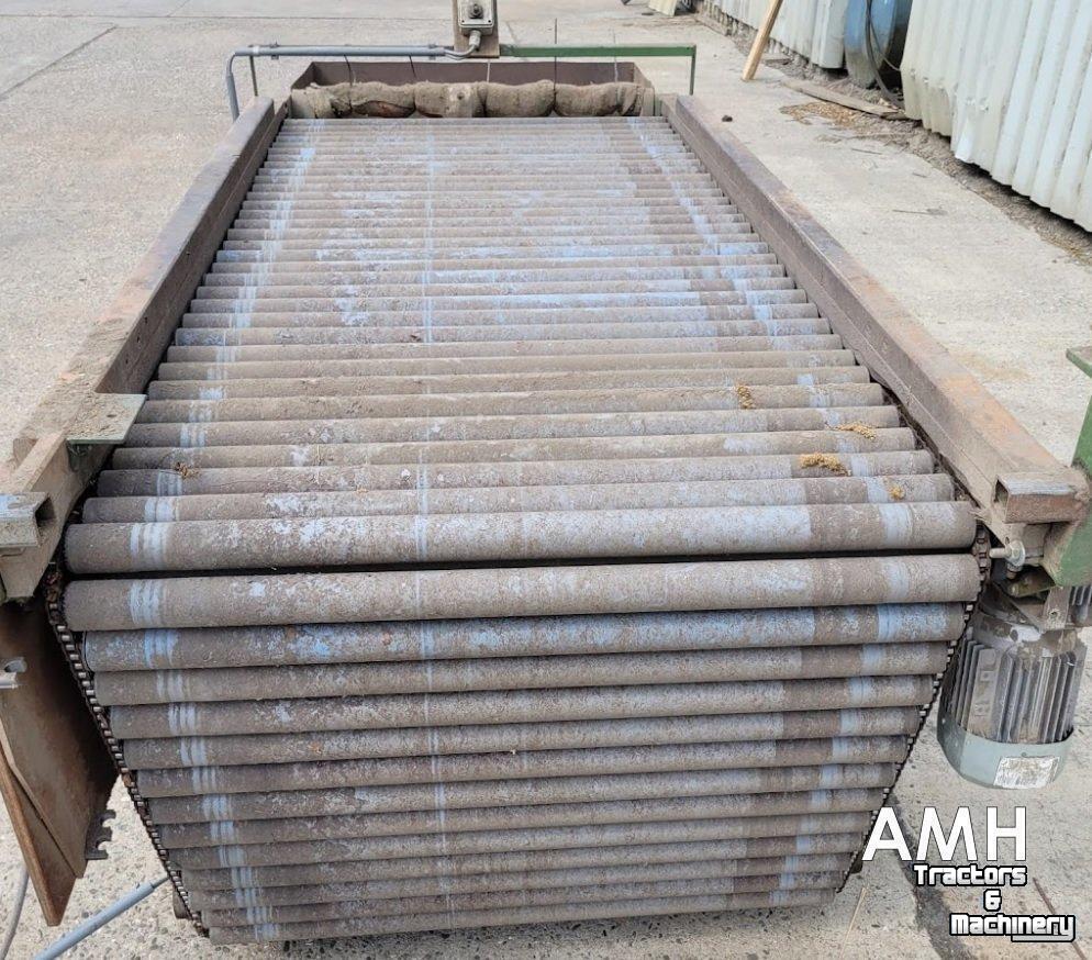 Conveyor Schouten Leesband 2200X1000 ROLLENLEESTAFEL ROLLER INSPECTION BELT ROLLENVERLESETISCH