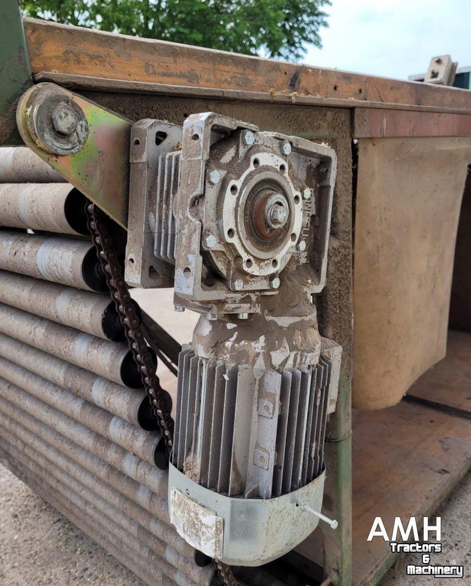Conveyor Schouten Leesband 2200X1000 ROLLENLEESTAFEL ROLLER INSPECTION BELT ROLLENVERLESETISCH