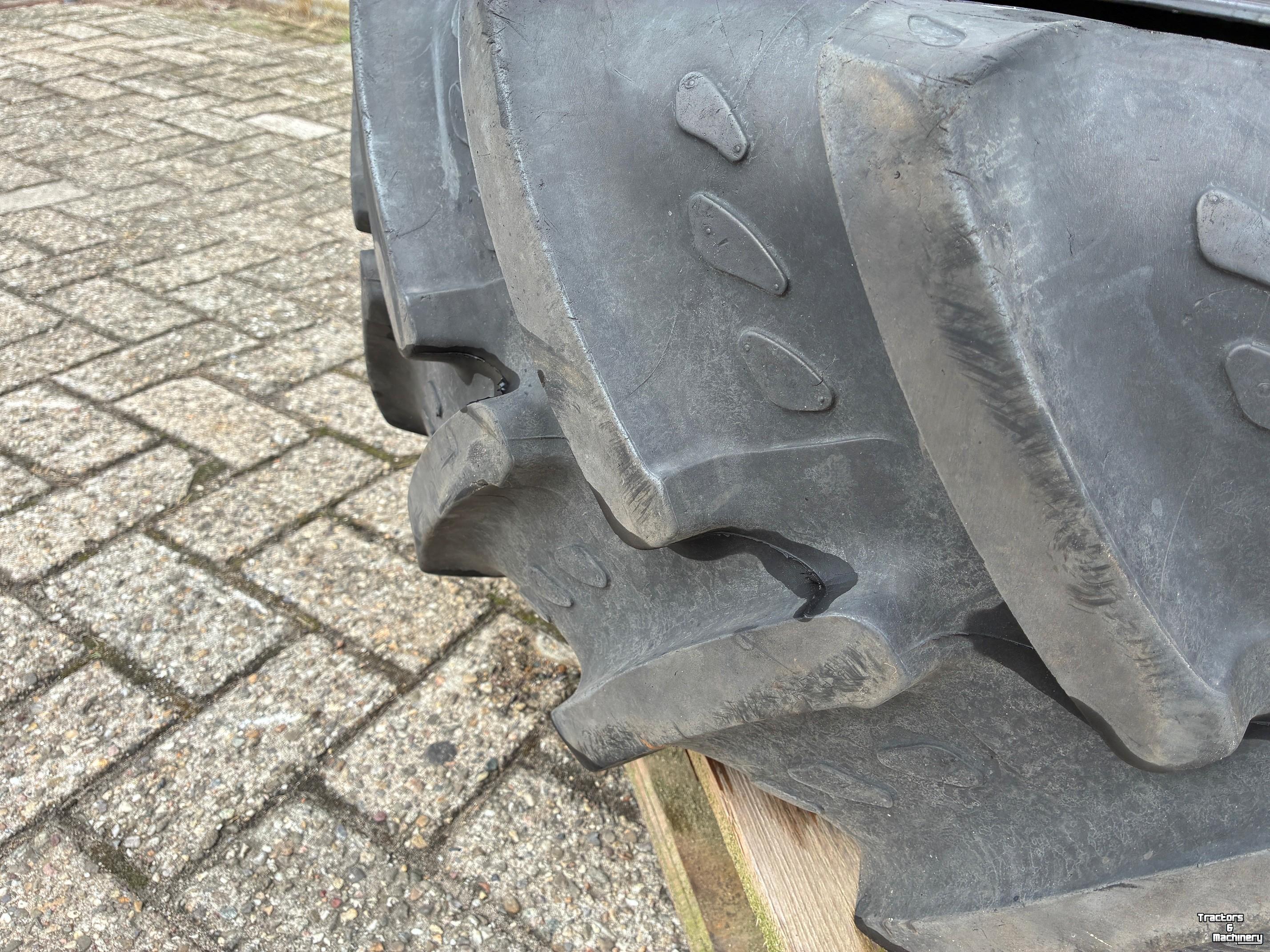 Wheels, Tyres, Rims & Dual spacers Kleber 360/70R24