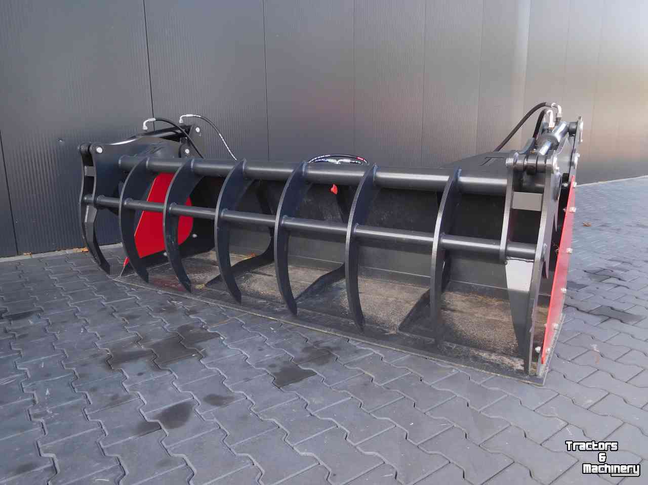 Silage Grabbucket / Grabfork Hofstede Pelikaanbak 2.30m met Euro