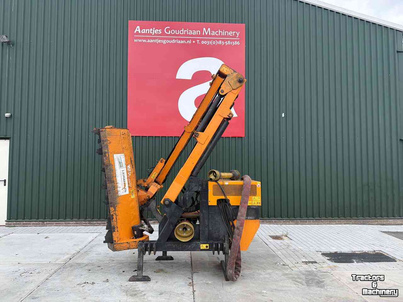 Mowing arm with flailmower Votex Catalpa arm klepelmaaier
