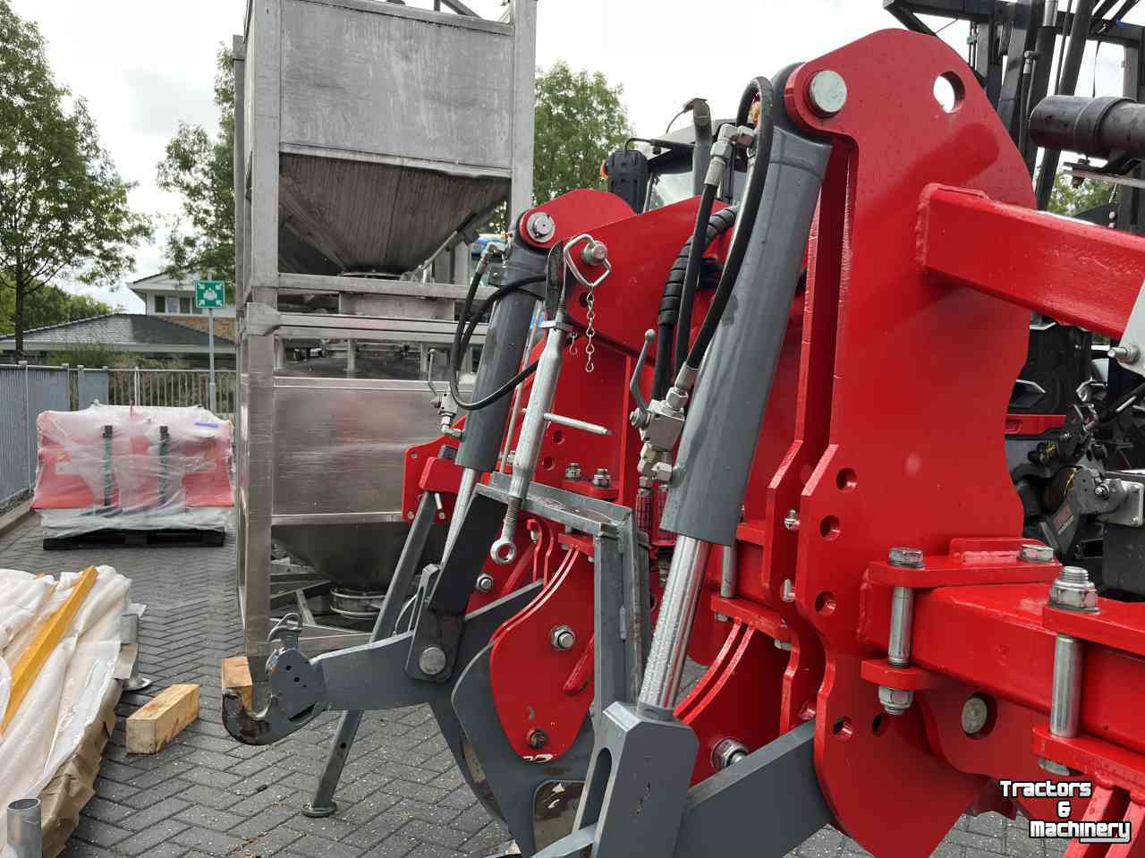 Deep subsoiler Unia Plow B4 voorzetwoeler/digger (MET 6 TANDEN, 2 ONGEMONTEERD)