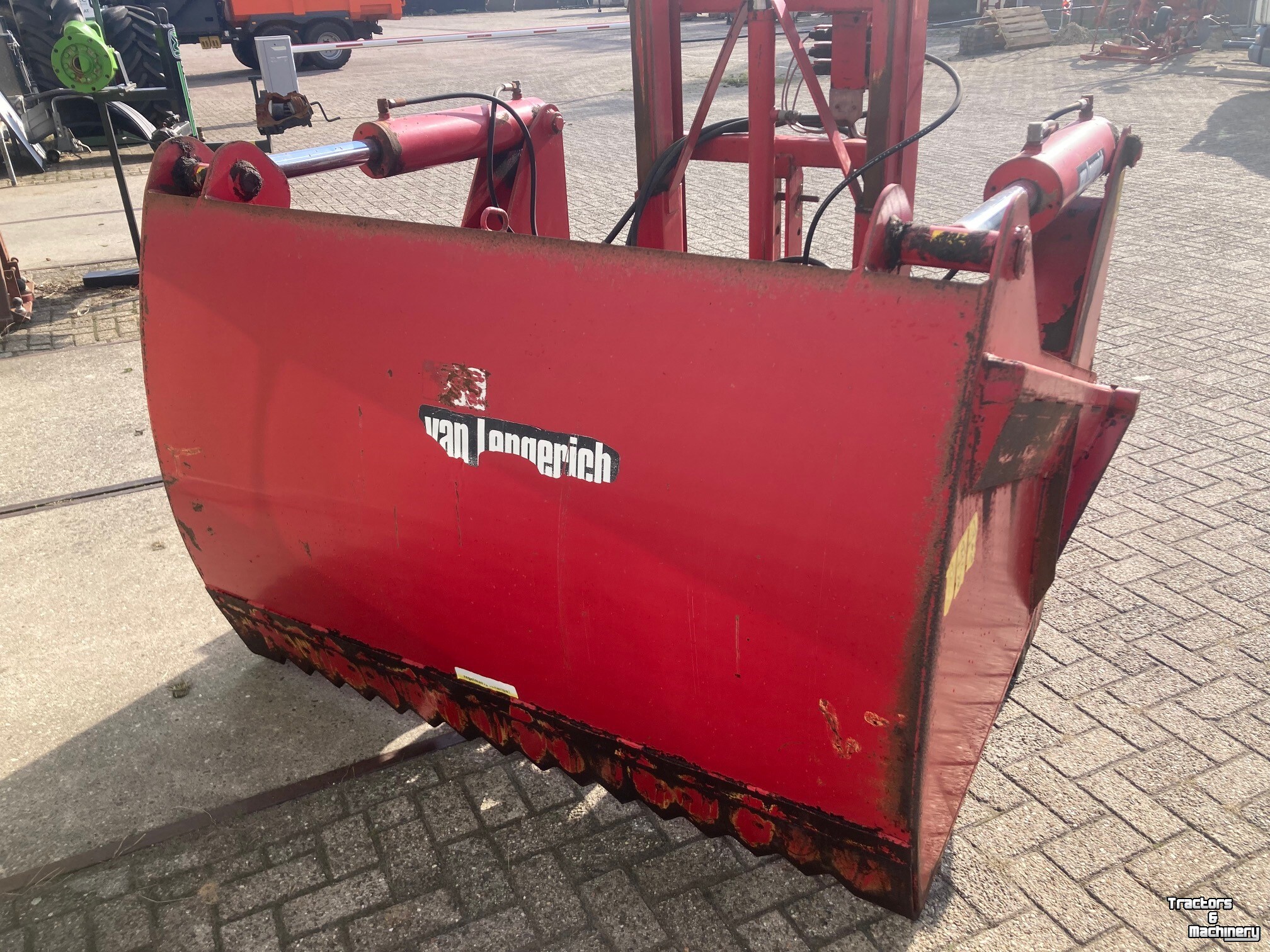 Silage cutting bucket BVL Van Lengerich Kuilhapper