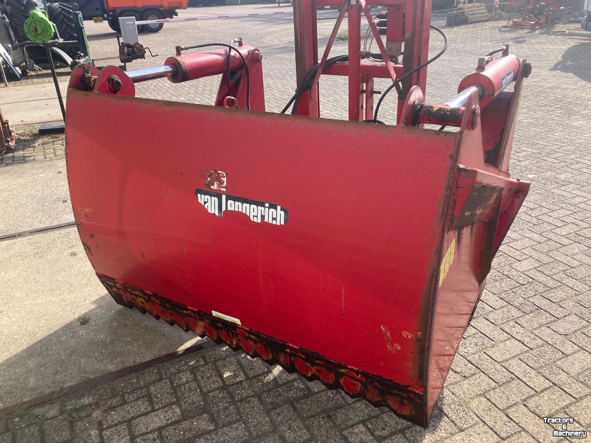 Silage grab-cutter Van Lengerich Van H180HA kuilhapper met hefmast