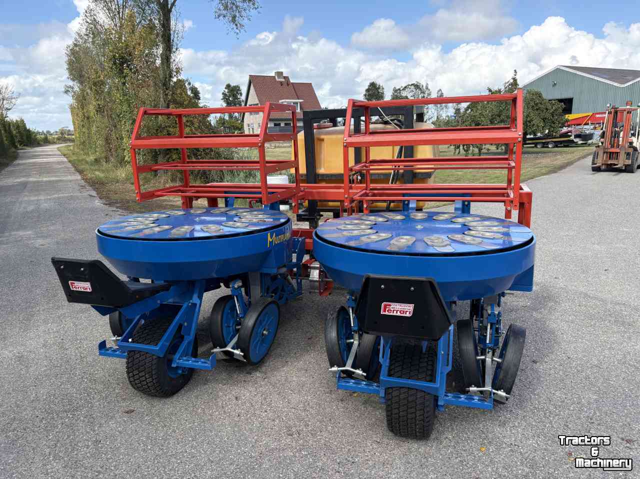 Transplanter Ferrari Multipla Maxi 4x75cm met plantspacing control