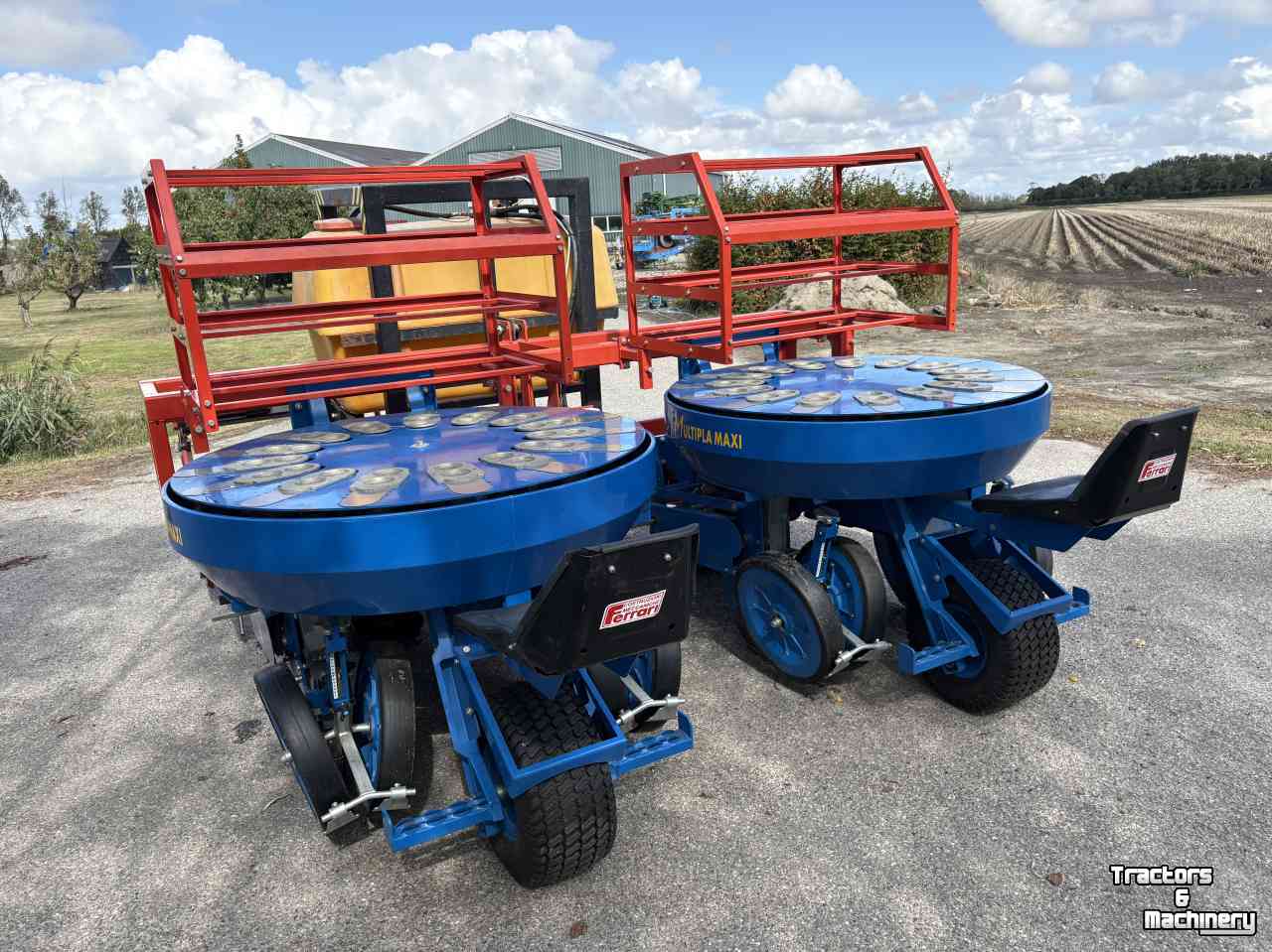 Transplanter Ferrari Multipla Maxi 4x75cm met plantspacing control