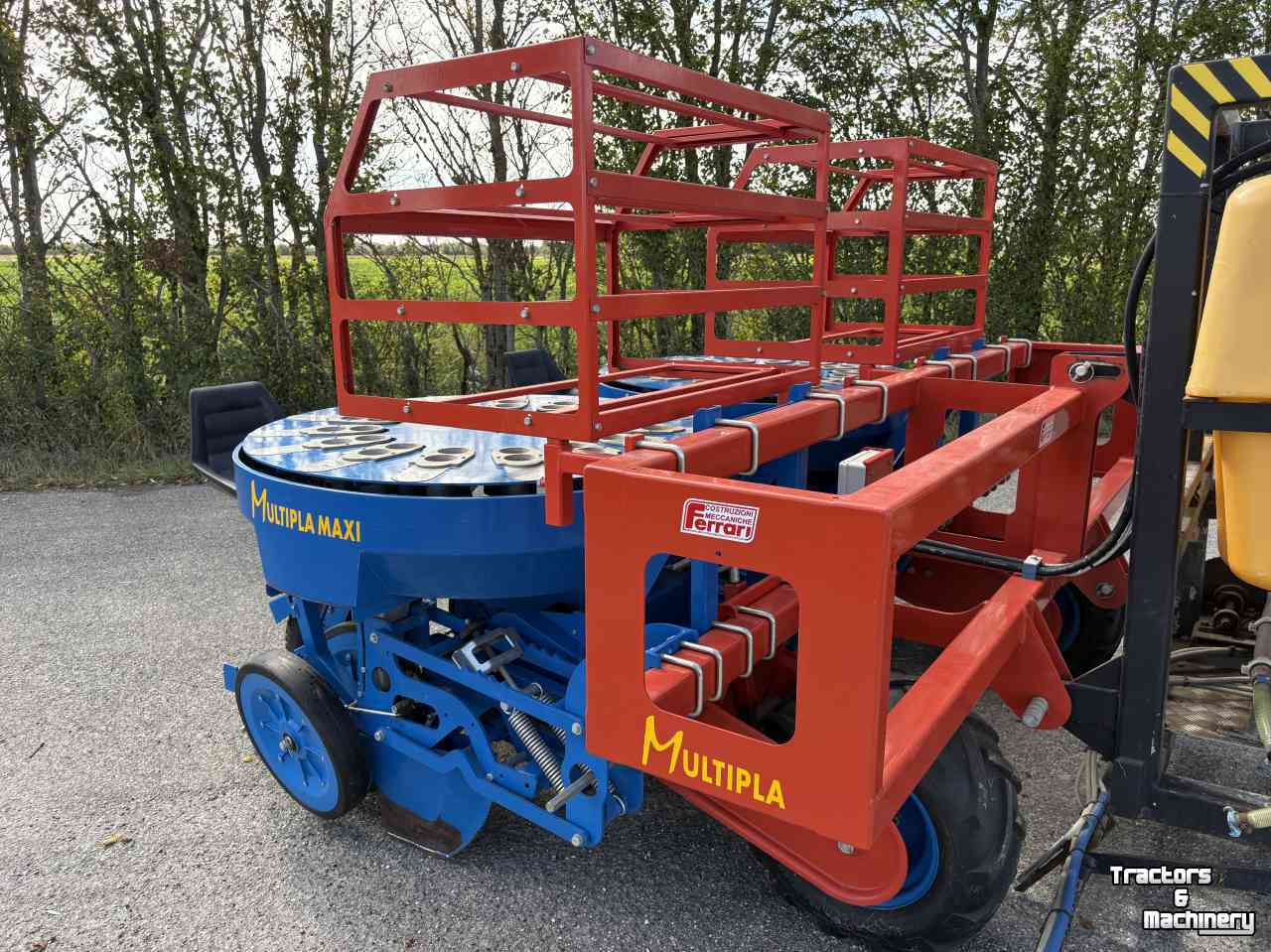 Transplanter Ferrari Multipla Maxi 4x75cm met plantspacing control