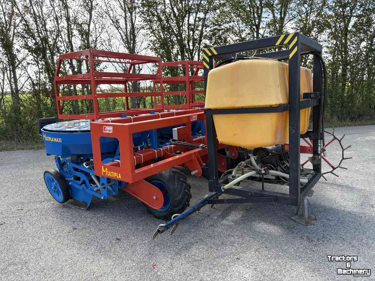 Transplanter Ferrari Multipla Maxi 4x75cm met plantspacing control