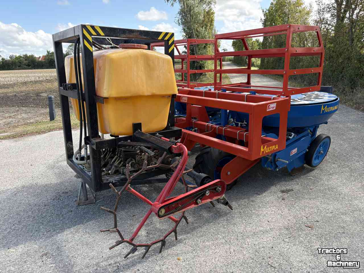 Transplanter Ferrari Multipla Maxi 4x75cm met plantspacing control