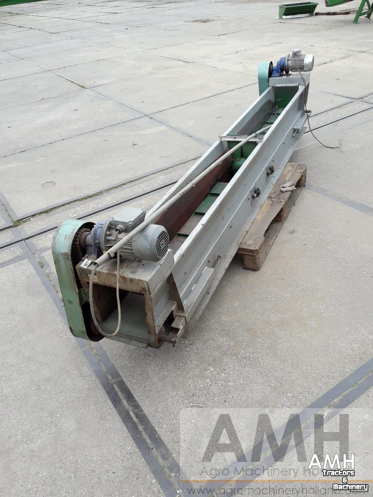 Conveyor Pro-Pak Dubbele vlakke afvoerband 2x1400x250 afvoerband dischargebelt querband