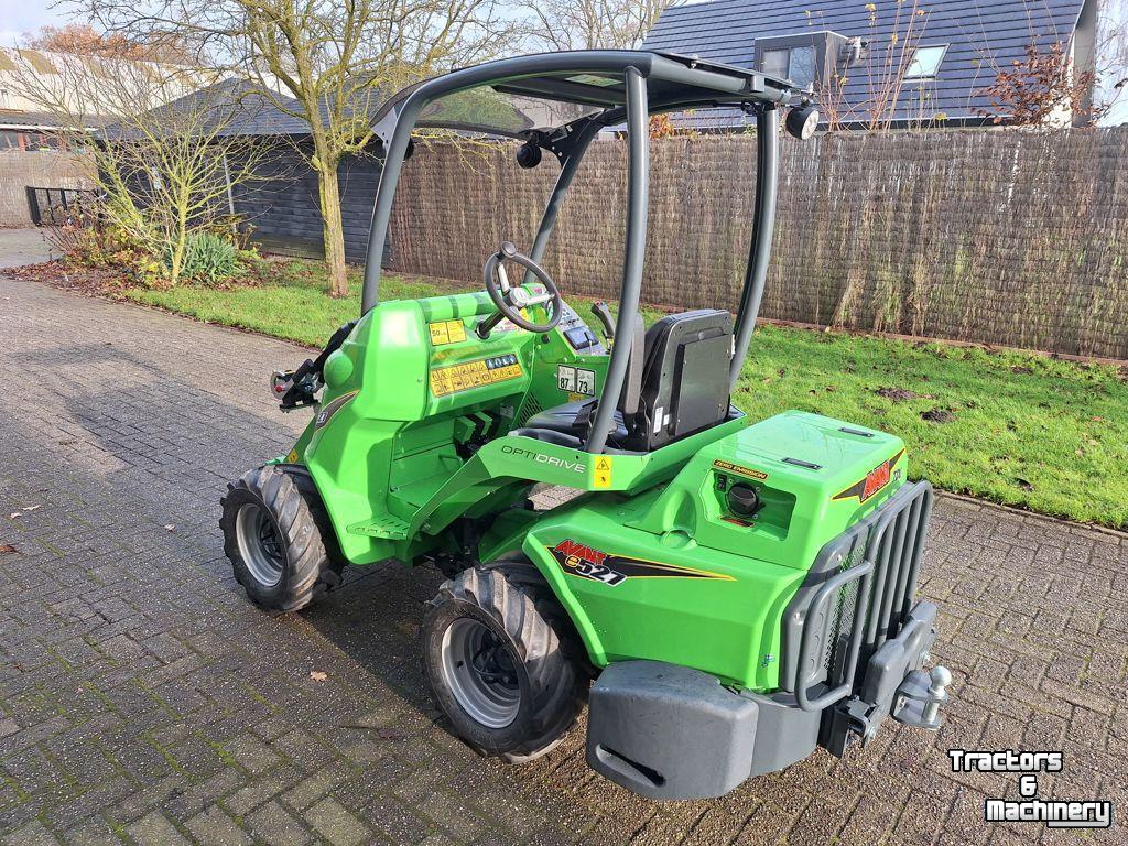 Wheelloader Avant E527 TDL elektrische minilader