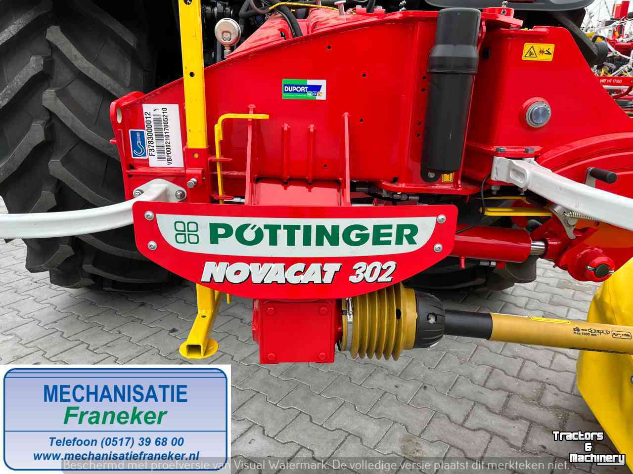 Mower Pottinger Novacat 302 ED