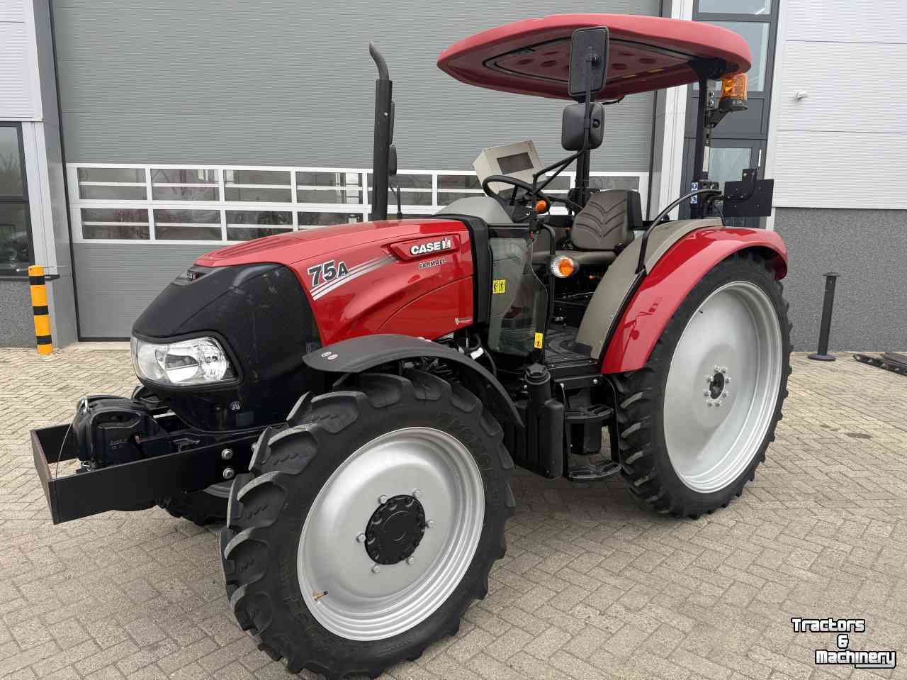 Tractor Case-IH Farmall 75a gps, kruip. Als nieuw!