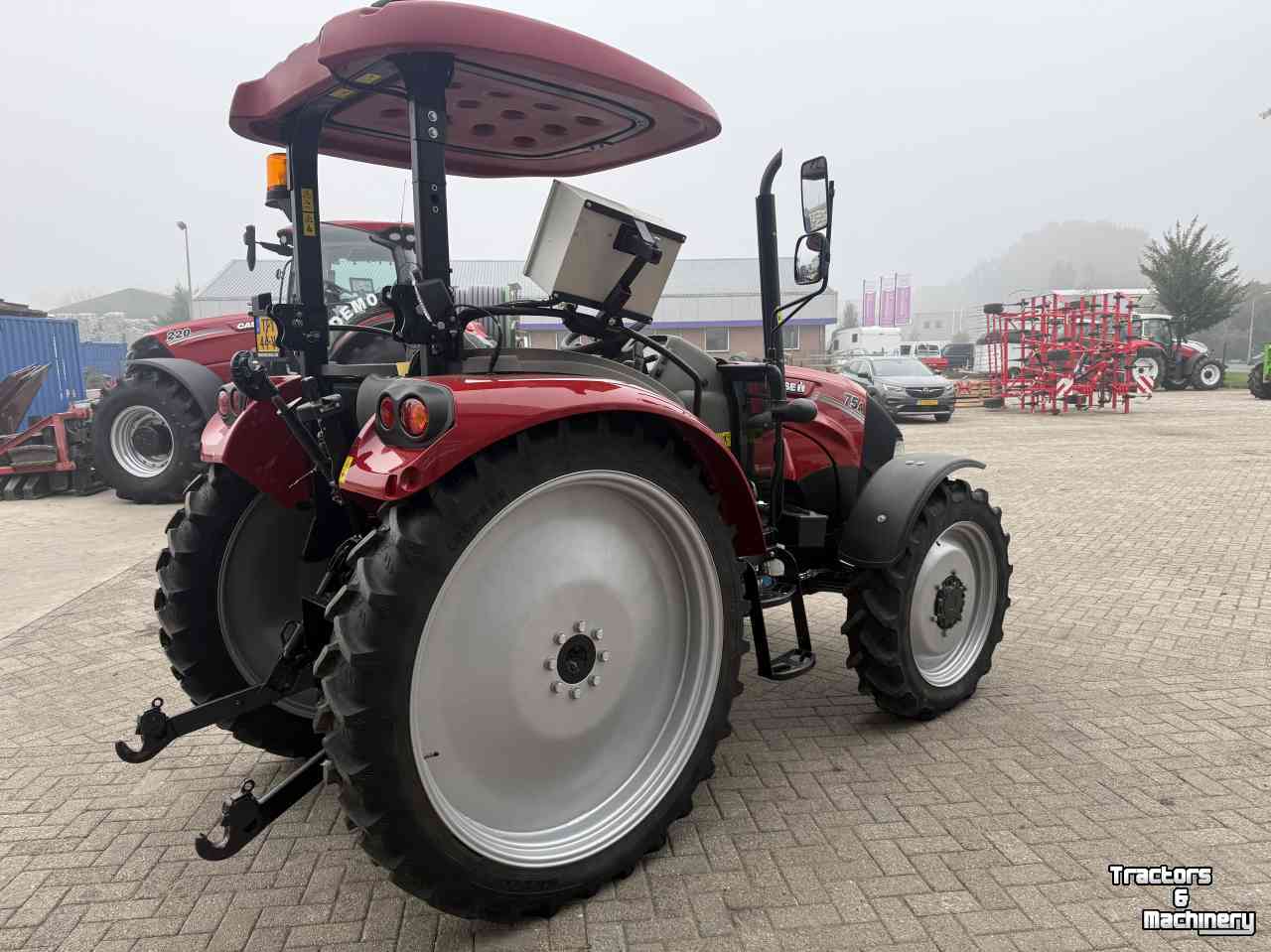 Tractor Case-IH Farmall 75a gps, kruip. Als nieuw!
