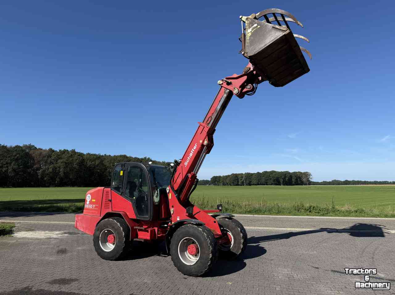 Telescopic Wheelloader Schäffer 8610T telelader
