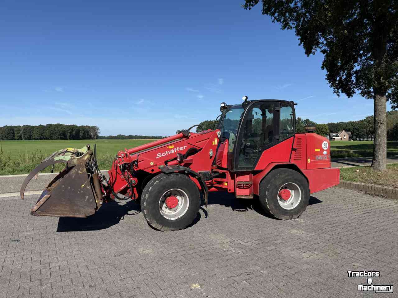 Telescopic Wheelloader Schäffer 8610T telelader