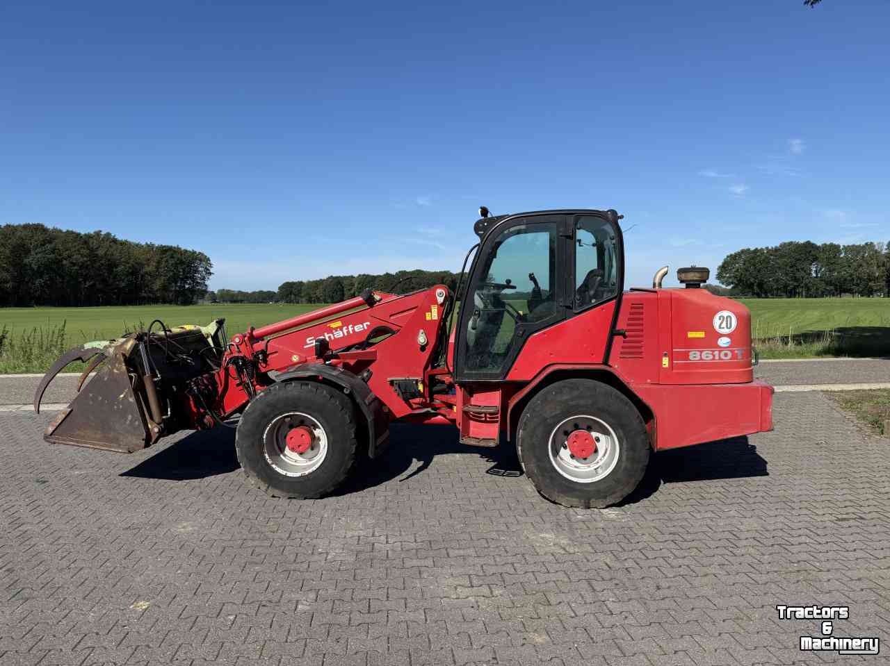 Telescopic Wheelloader Schäffer 8610T telelader