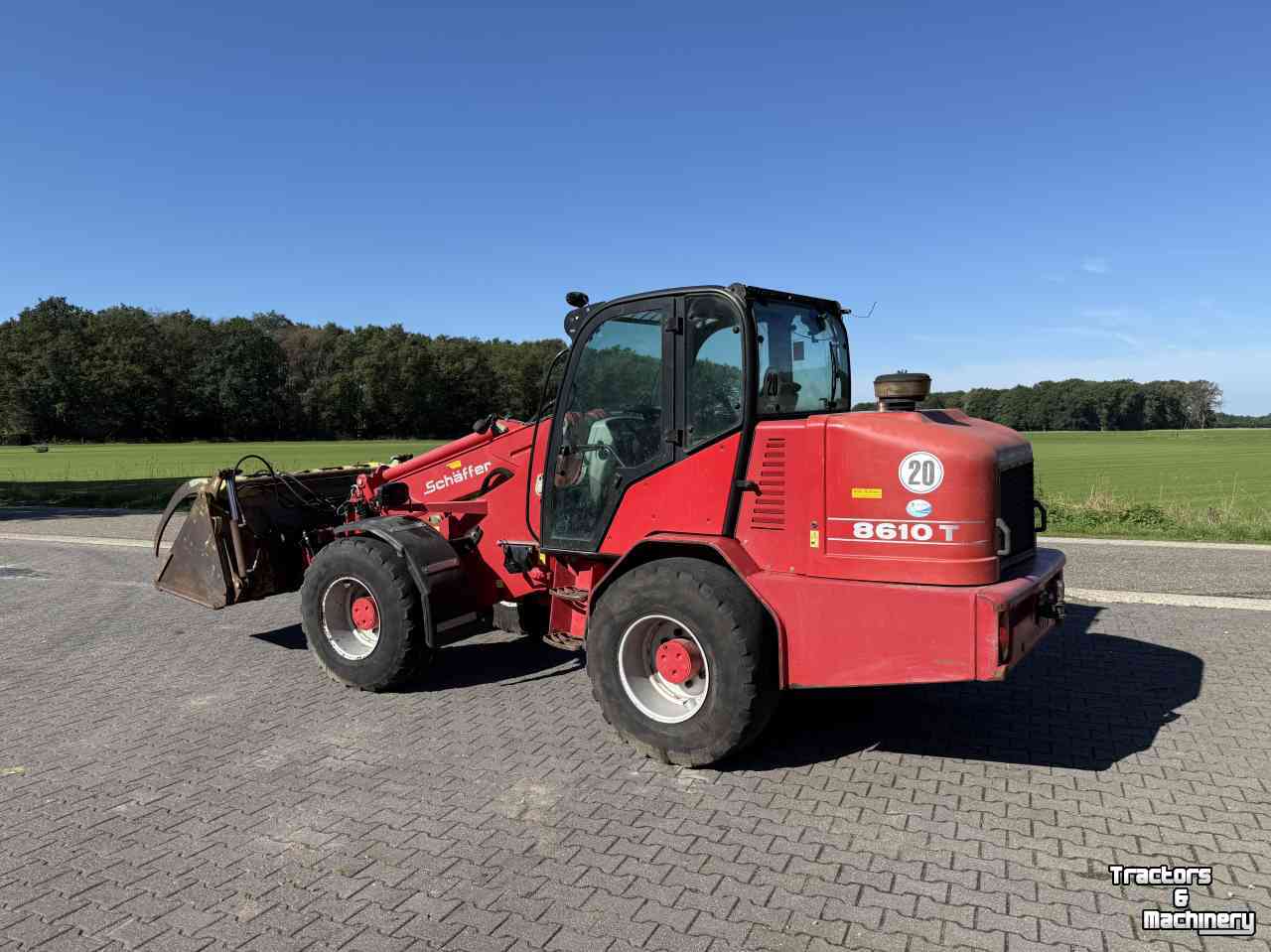 Telescopic Wheelloader Schäffer 8610T telelader