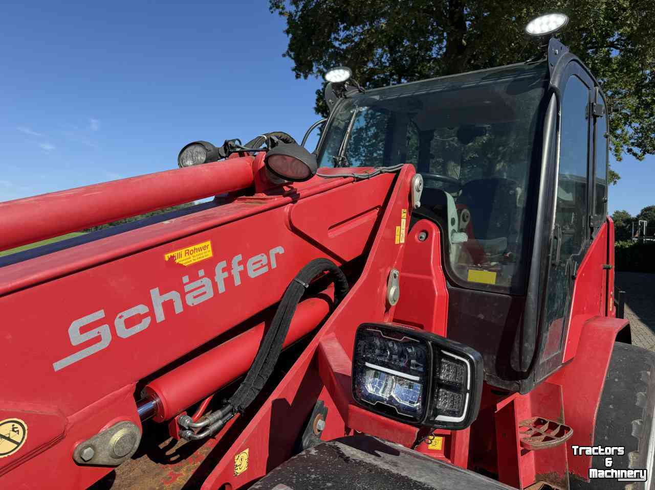 Telescopic Wheelloader Schäffer 8610T telelader