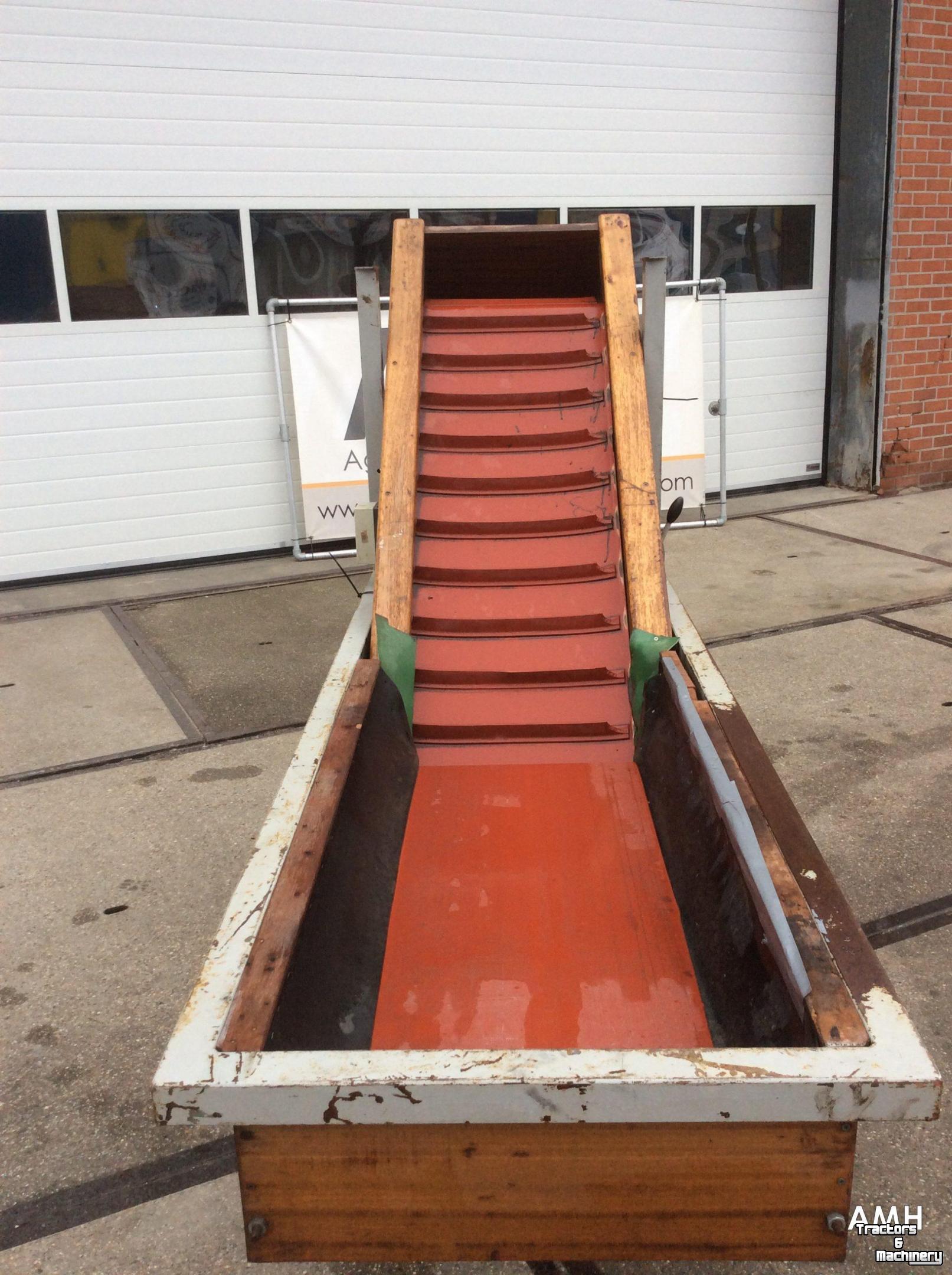 Elevator conveyor Langco Opvoerband 1500x450 OPVOERBAND ELEVATOR BELT FÖRDERBAND STEIGBAND