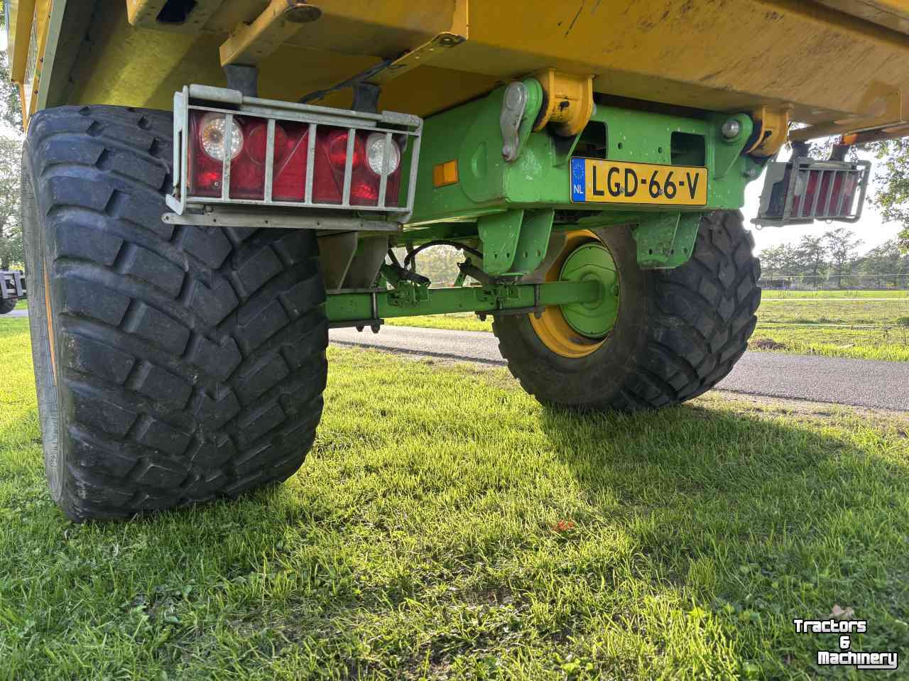 Dumptrailer Joskin Transcap 4500/10 kieper enkelas