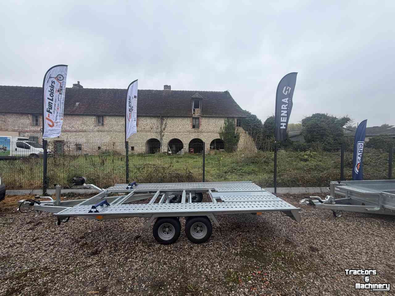 Car trailer up to 3500 Kg Saris Porte voiture