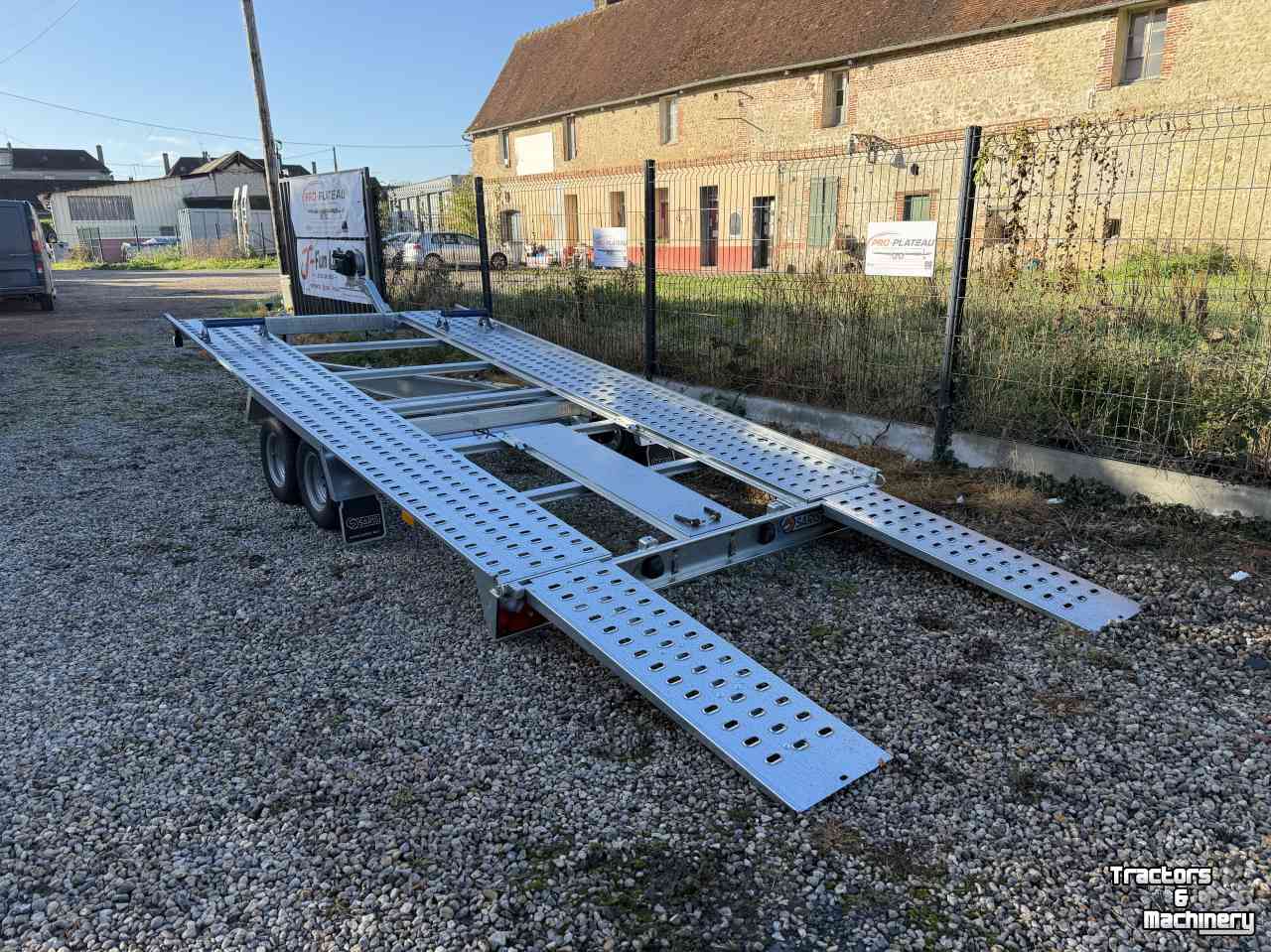 Car trailer up to 3500 Kg Saris Porte voiture