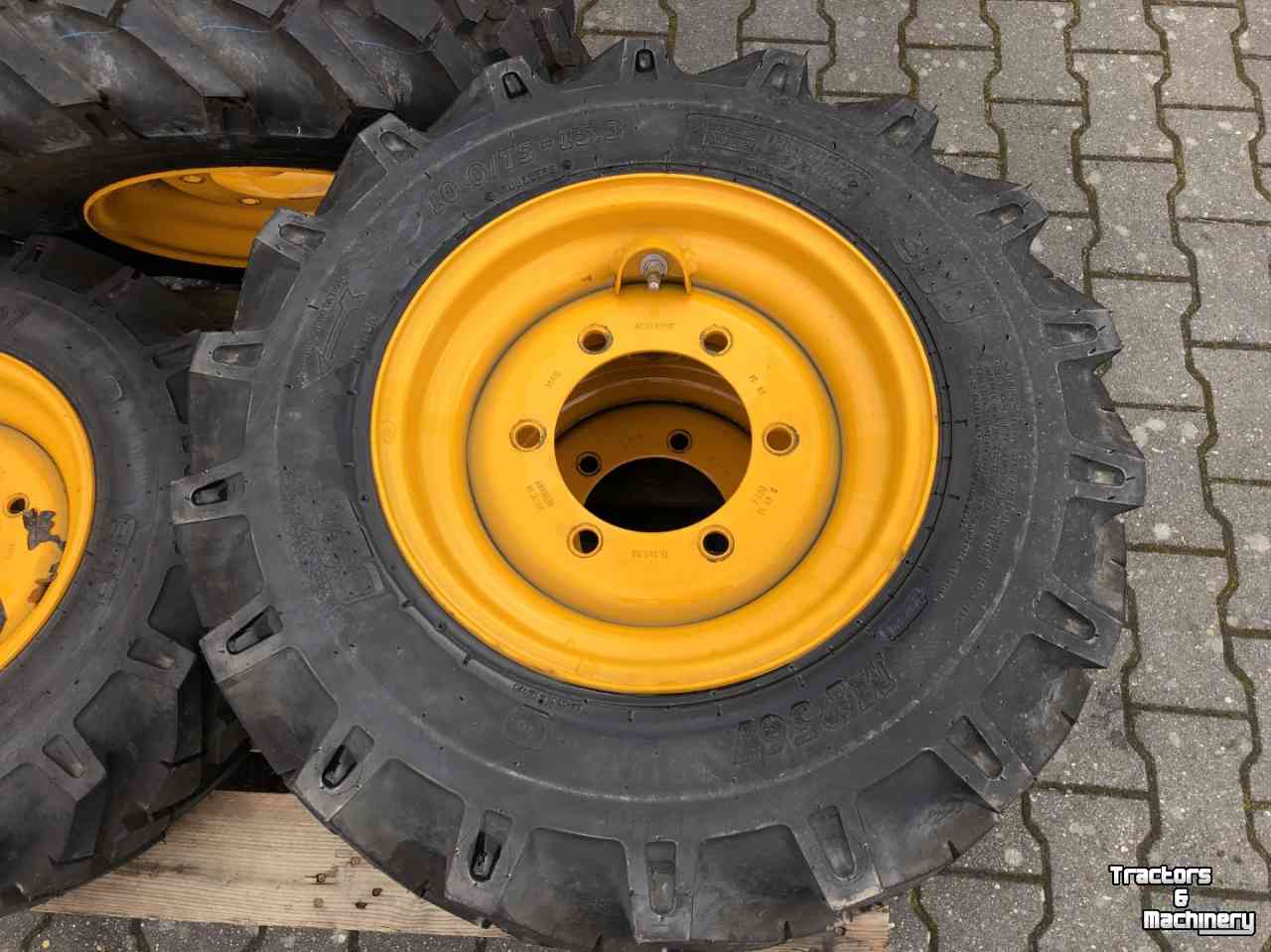 Wheels, Tyres, Rims & Dual spacers JCB 10-75/15.3