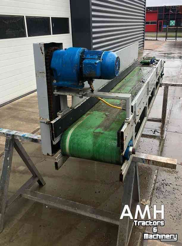Conveyor  2520X390 MM TRANSPORTBAND VLAKKE BAND FLAT BELT CONVEYOR BELT FLACHBAND FÖRDERBAND
