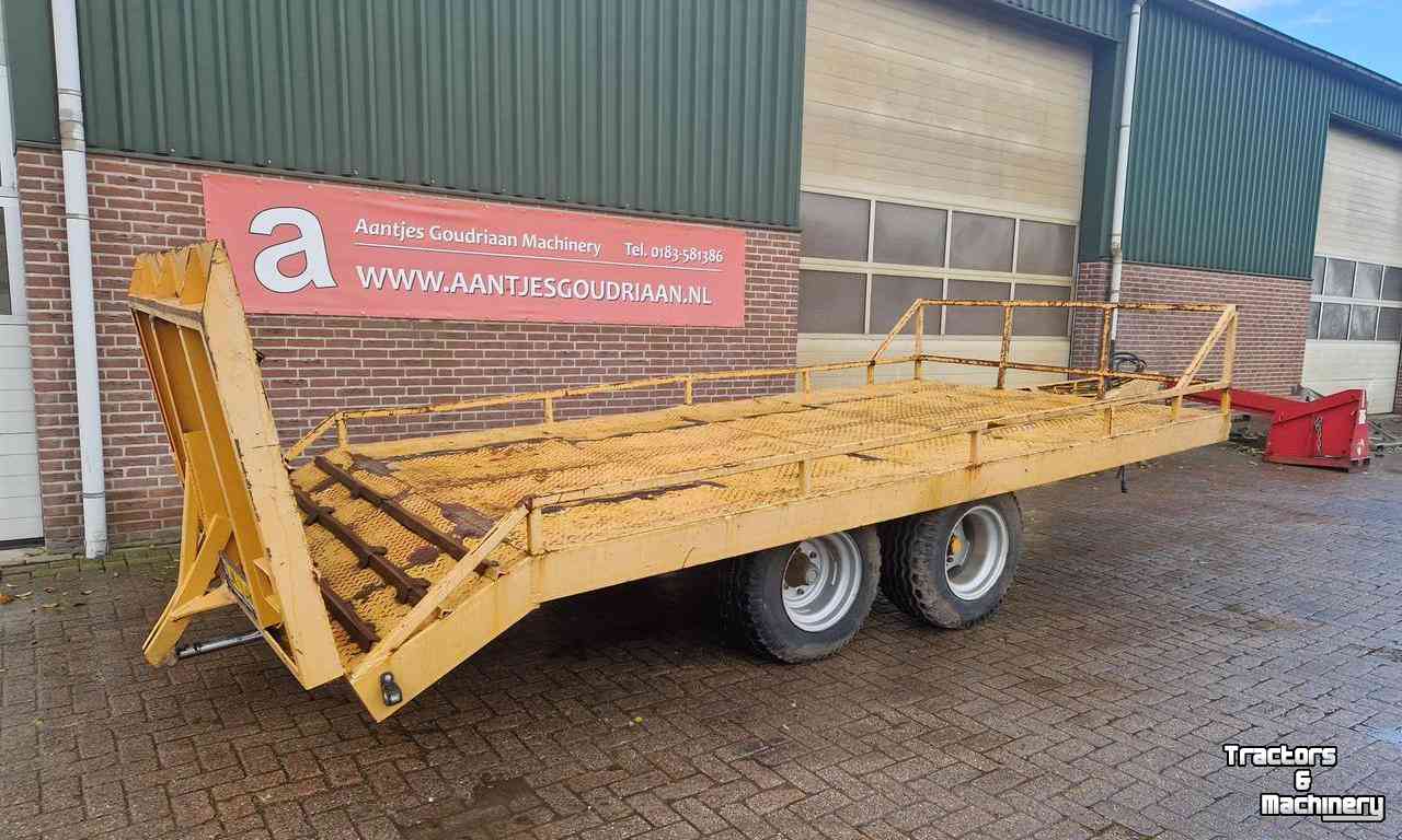 Low loader / Semi trailer  Oprijwagen