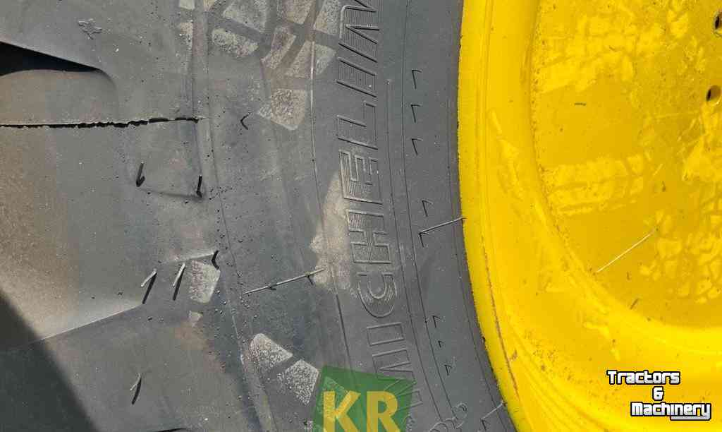 Wheels, Tyres, Rims & Dual spacers Michelin 480/80R42 Agribib Nieuw