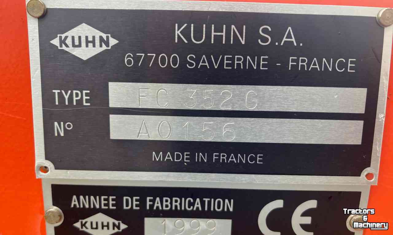 Mower Kuhn FC 352 G