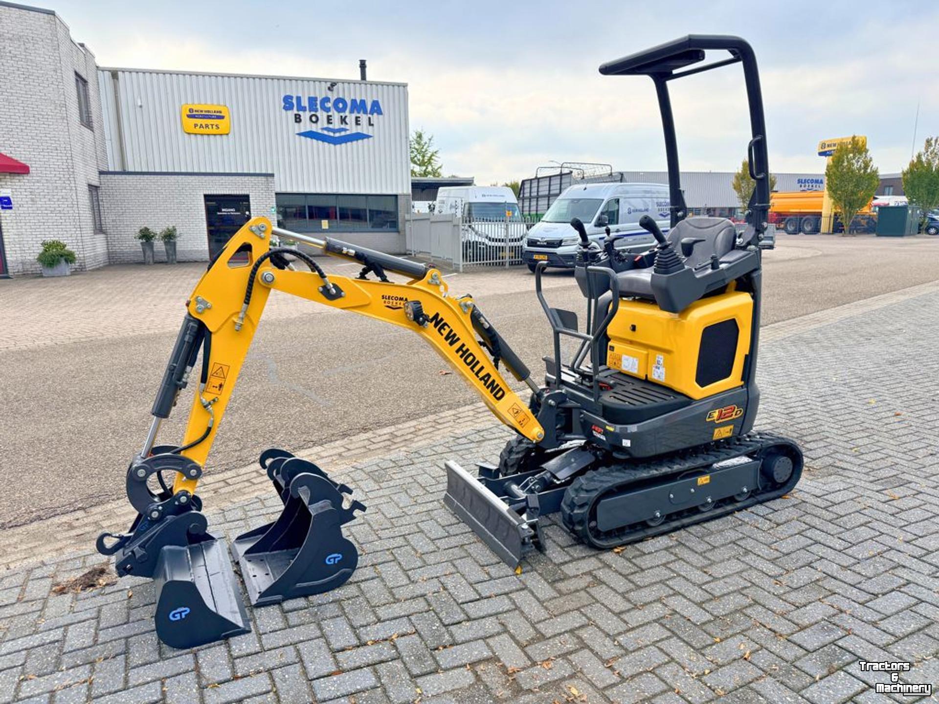 Mini-Excavator New Holland E12D Minigraver